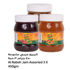 AL RABEH ASSTD JAM 3S*450GM