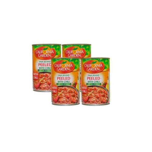 CALIFORNIA GARDEN FOUL WITH CHILLI 4 X 450 GM