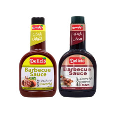 DELICIO ASST BBQ SAUCE 2S*532 ML