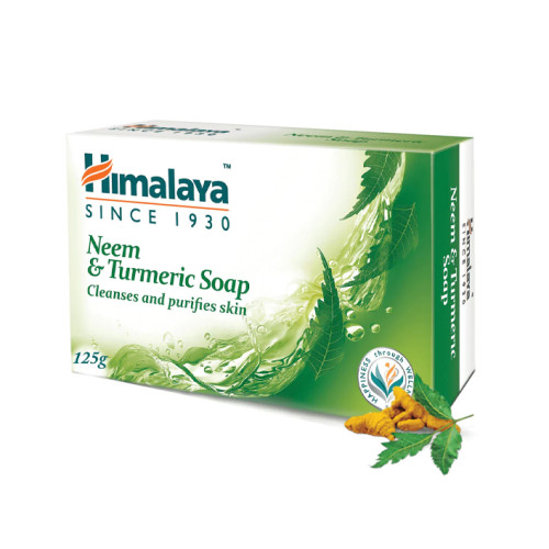HIMALAYA NEEM AND TURMERIC SOAP 125GM