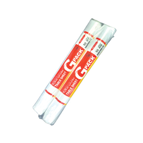 G PACK TABLE SHEET 50 M 2 PCS SPECIAL OFFER