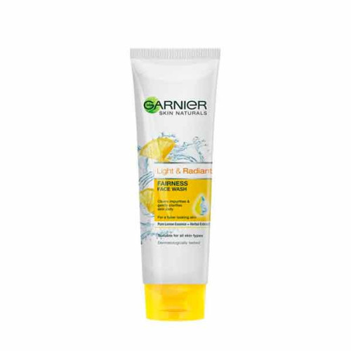 GARNIER FAIRNESS FACE WASH LIGHT 100ML 
