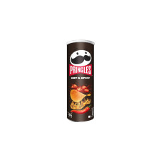 PRINGLES HOT AND SPICY 165GM