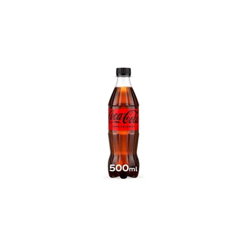 COCA COLA ZERO PET 500ML