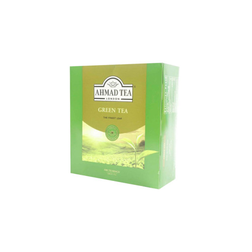 AHMAD FINEST LEAF GREEN TEA BAG 100SX2GM