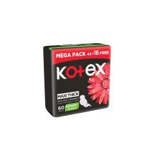 KOTEX MAXI THICK SUPER WINGS MEGA PCK 44S+16S SP