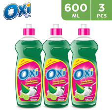 OXI DISHWASHING LIQUID GREEN LEMON 3X600ML
