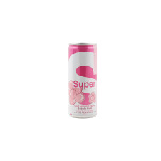 SUPER CARBONATED DRINK BUBBLEGUM 250 ML