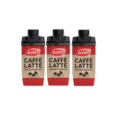 KDD CAFE LATTE COFFEE WITH MILK 3S*250 ML