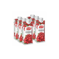 KDD CRANBERRY JUICE 250ML X6S
