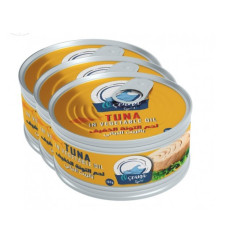 OCEANA LIGHT MEAT TUNA IN OIL 3 X 160 GM