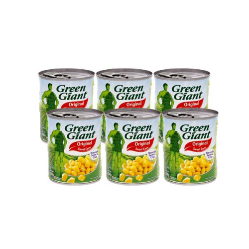 GREEN GIANT NIBLETS SWEET CORN 6 X 198GM 