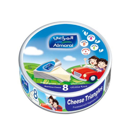 ALMARAI CHEESE TRIANGLES 120GM 