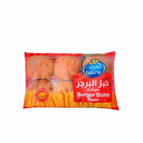 LUSINE BURGER BUNS PLAIN 402GM 