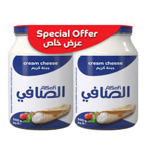 AL SAFI CHEESE CREAM JAR 2X500GM 