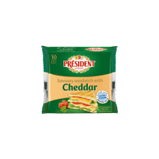 PRESIDENT SANDWICH CHEDDAR CHEESE 200GM