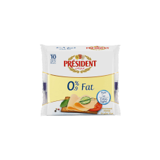 PRESIDENT CHEESE SLICES 0 FAT 200GM