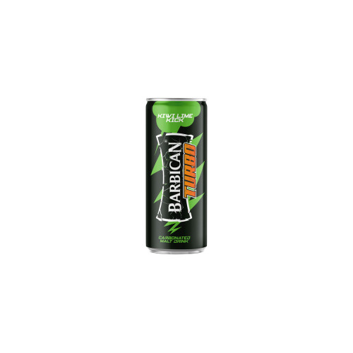 BARBICAN TURBO KIWI LIME CAN 240ML