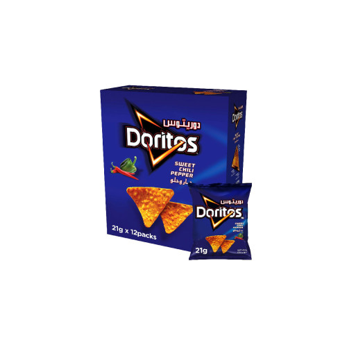 DORITOS SWEET CHILLY PEPPER 21GM 12S