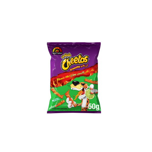 CHEETOS CRUNCHY FLAMING HOT LIME 50GM