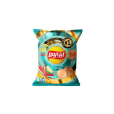 LAYS CHILLI LEMON CHIPS 45GM