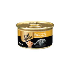 SHEBA TUNA FIILET AND PRWAN IN SEAFOOD 85GM
