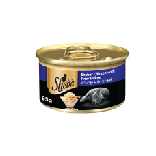 SHEBA CHICKEN WITH FINER FLAKES 85 GM