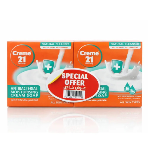 CREME 21 CREMEY ANTIBAC SOAP 4 X 125 GM