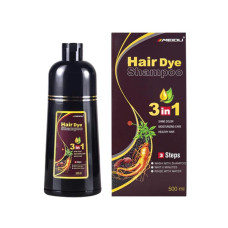 MEIDU HAIR DYE SHAMPOO BROWN 3IN 1 500ML