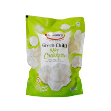 MANIARRS KHICHIYA(RICE CRACKERS)GREENCHILLI 300G