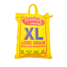 KUSHBAB XL INDIAN BASMATI RICE 5 KG